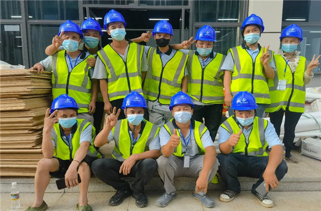 援建方舱！“琼”尽全力！公海赌船710华南集团海南抗疫实录